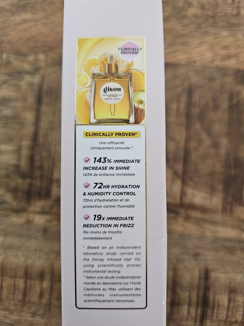 NEW Gisou Honey Infused Hair Oil - 50ml / 1.7 fl. oz. Full Size NIB - Picture 2 of 4